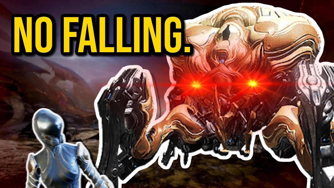 Can You Beat Warframe's Raid Boss Without Touching The Ground? #warframe