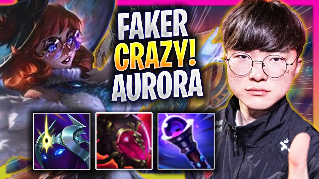 FAKER IS SO CRAZY WITH AURORA! - T1 Faker Plays Aurora MID vs Vex! | Season 2024