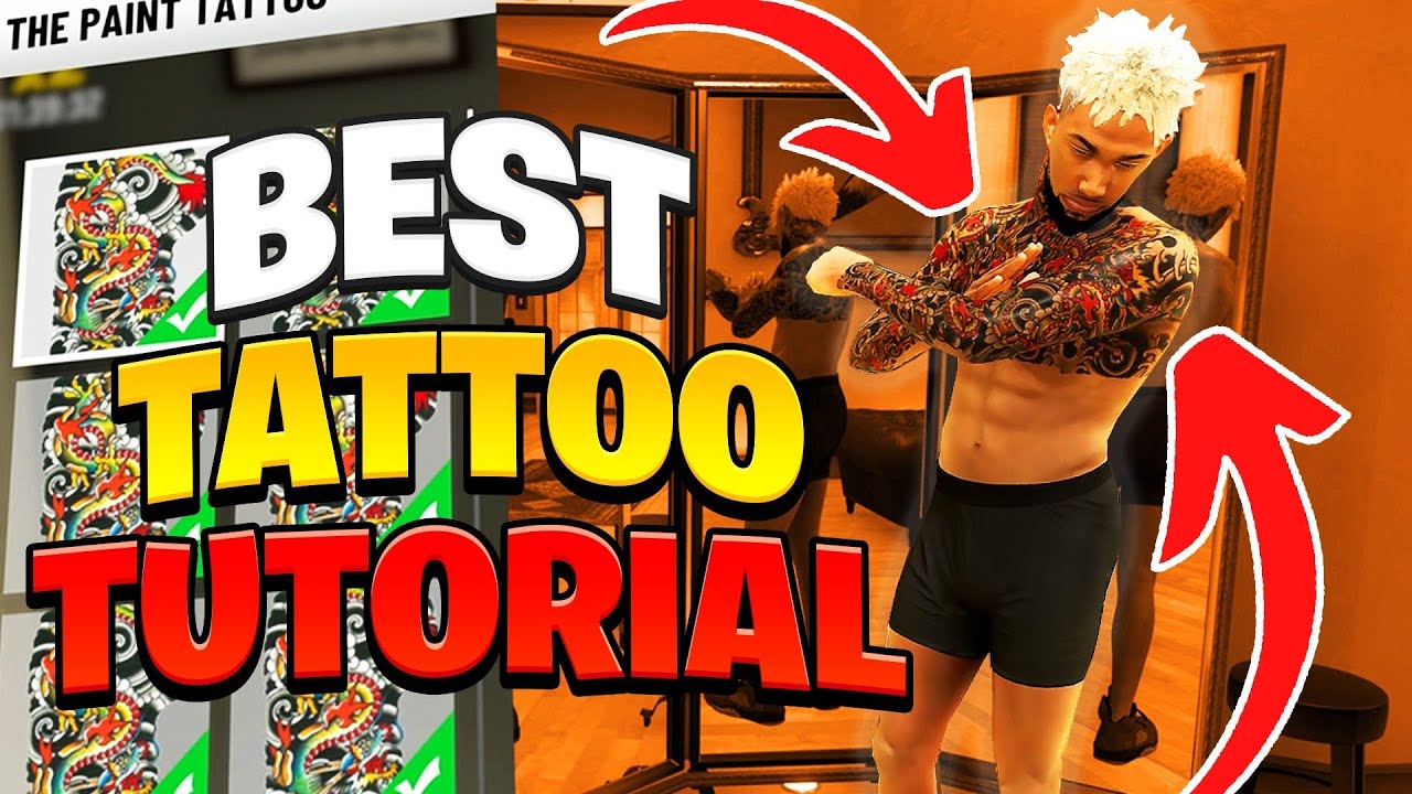 BEST TATTOO TUTORIAL IN NBA 2K22! NECK TATTOO TUTORIAL NBA 2K22! FULL ARM SLEVE TUTORIAL 2K22!