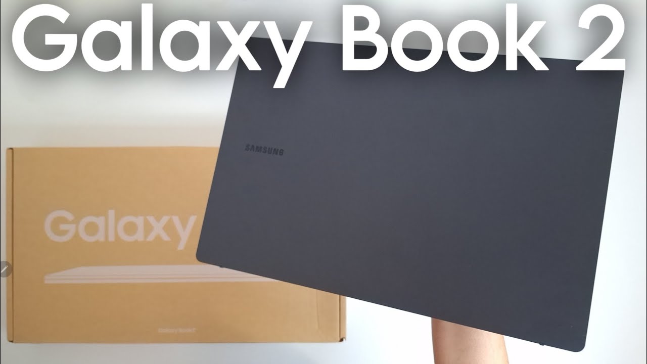 UNBOXING E PRIMEIRAS IMPRESS&Otilde;ES DO GALAXY BOOK 2 #unboxing