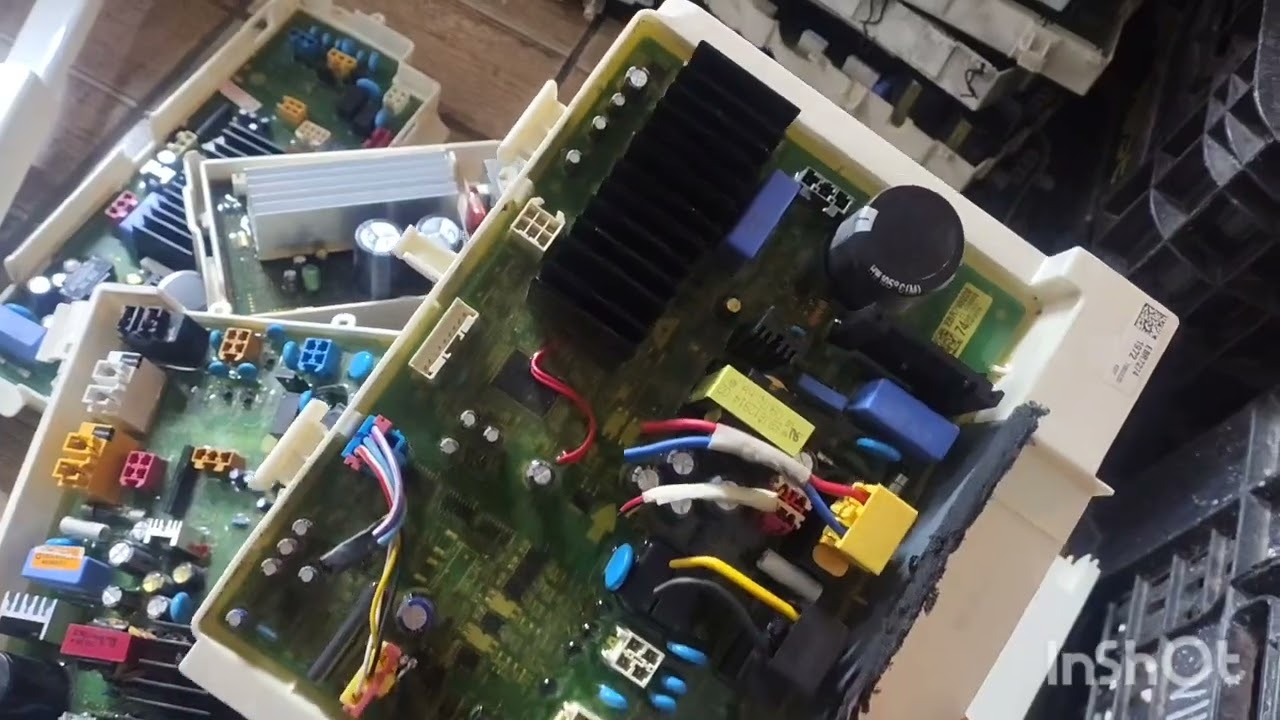 Lavadora Samsung WF 106 não Roda o cesto como resolver 