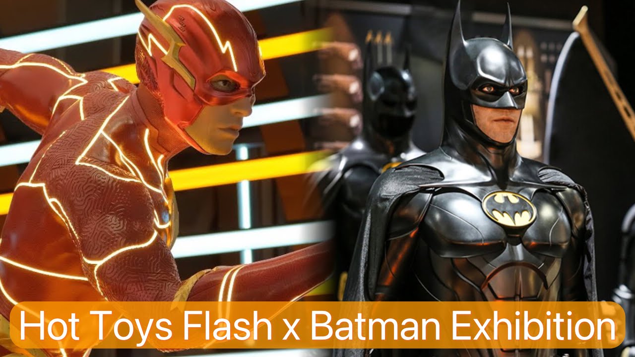 Hot Toys The Flash x Batman Exhibition at City Plaza