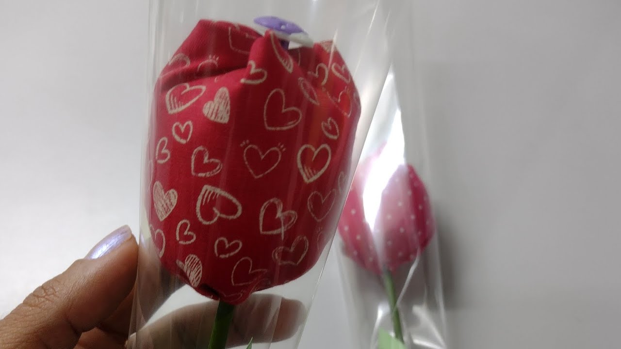 Tulipa de tecido 