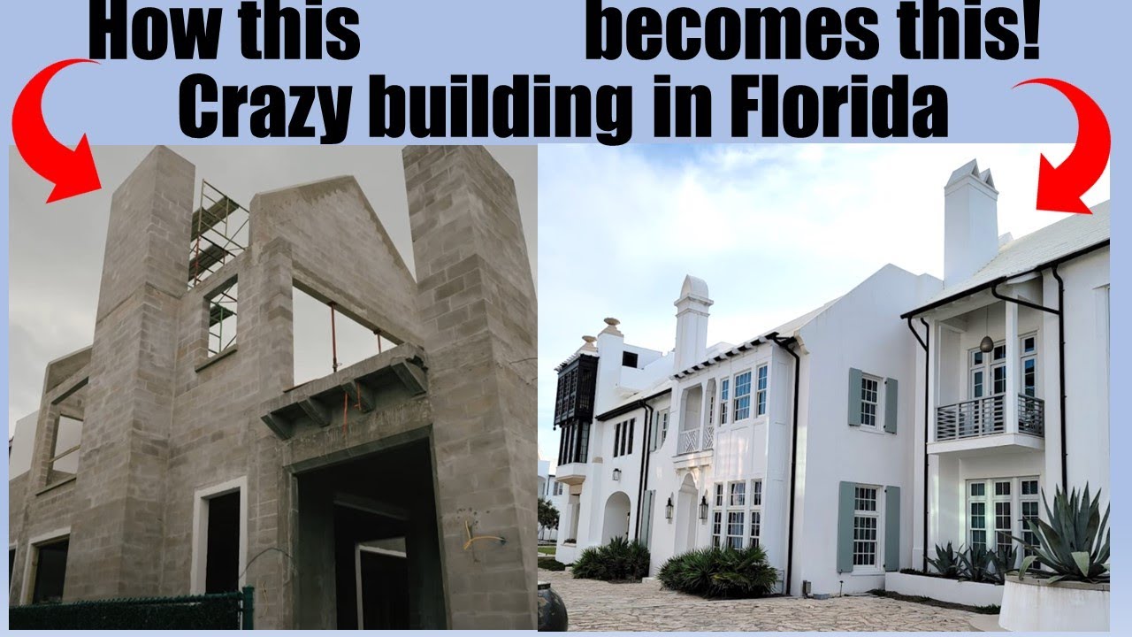Alys Beach Construction: как они строят эти прекрасные дома качественно и быстро.