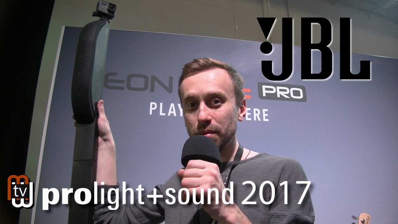 JBL EON ONE pro - портативная акустическая система (Prolight+Sound 2017)
