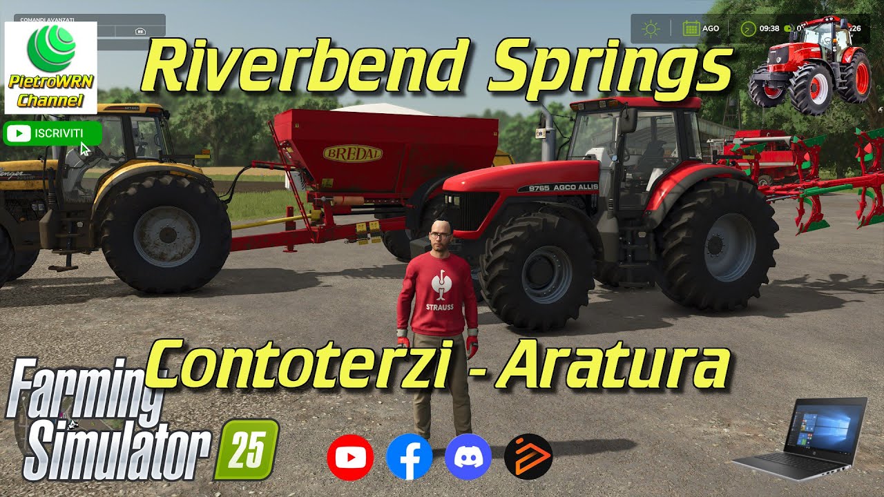 FS25 - #2 - Contoterzi - Aratura - Riverbend Springs