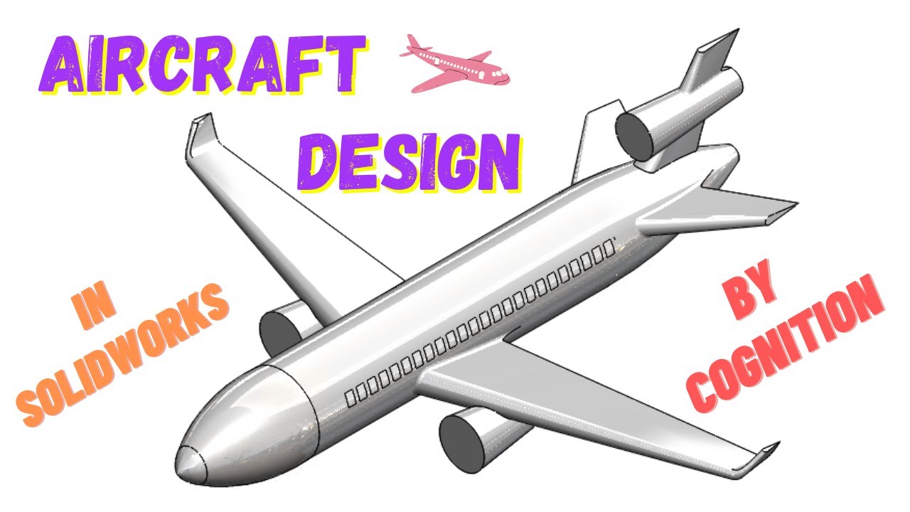 Учебное пособие по проектированию самолетов || Проектирование самолетов в Solidworks || 3D-модель...