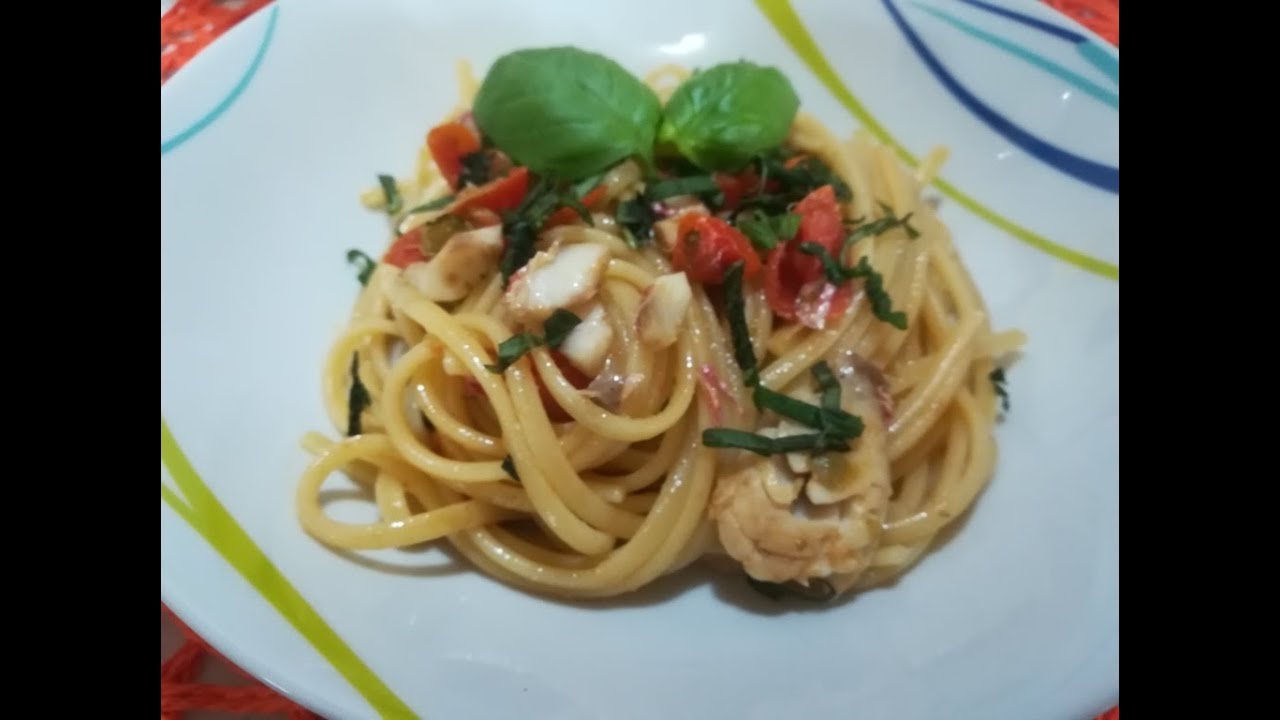 Spaghetti al sugo di triglia