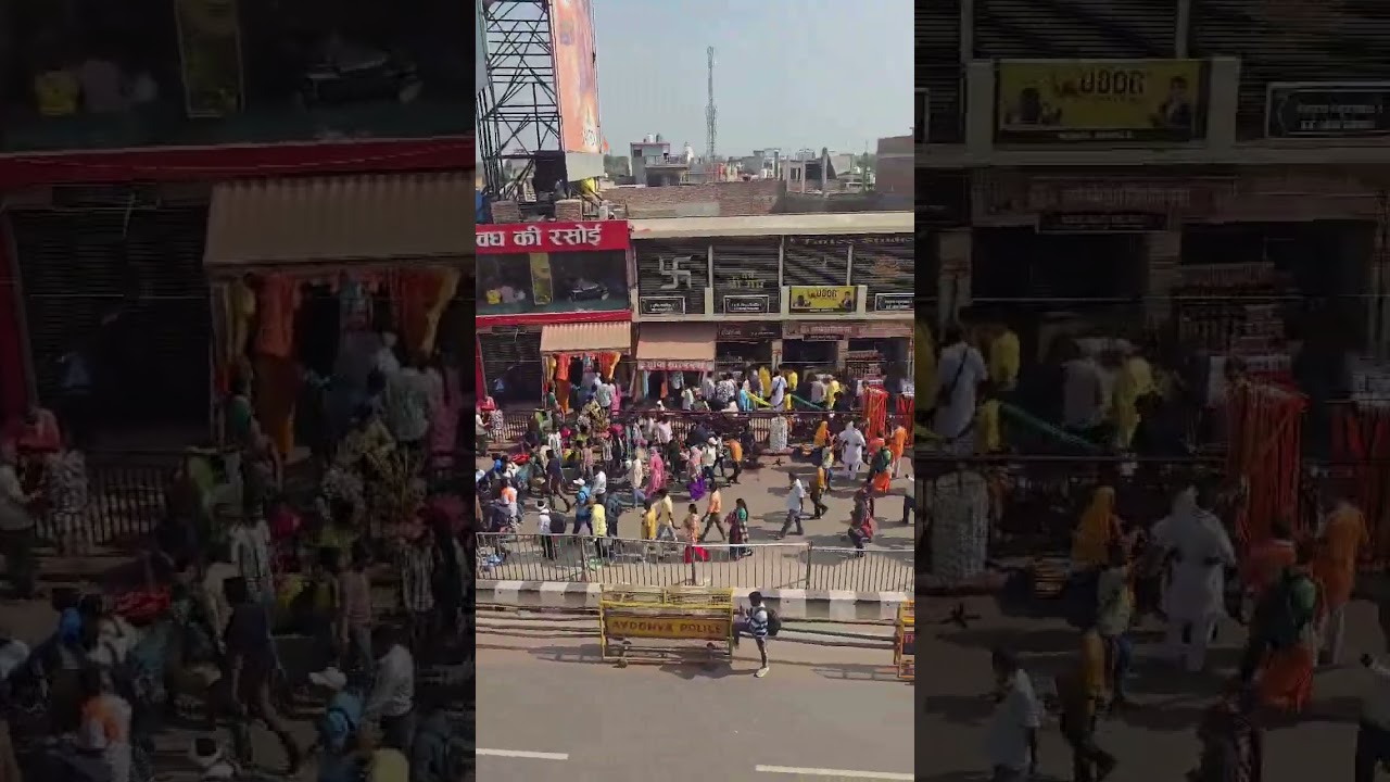 Crowd#Shri Ram Mandir#Ayodhya#