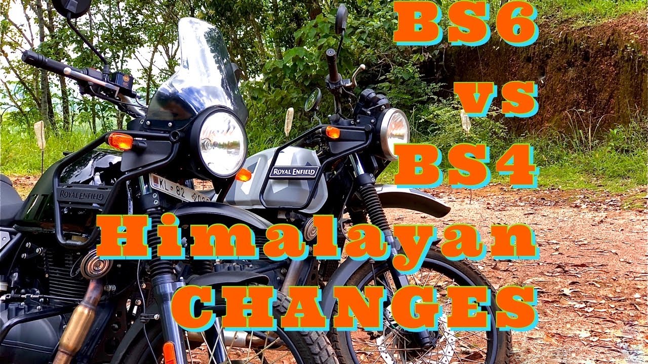BS6 vs BS4 Royal Enfield Himalayan | Malayalam | Comparison