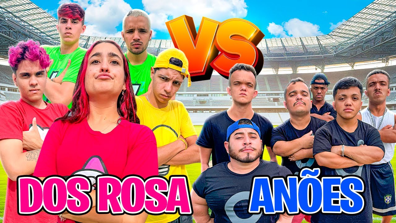 FUTEBOL DE SABÃO COM ANÕES *deu ruim