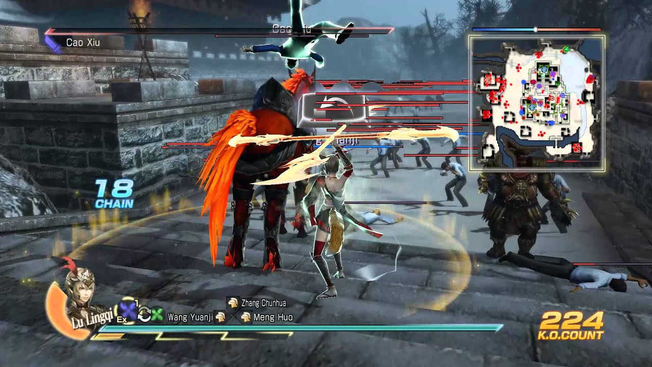 DYNASTY WARRIORS 8  Xtreme Legends Complete Edition - Lu Lingqi's Fray (Lu Lingqi)