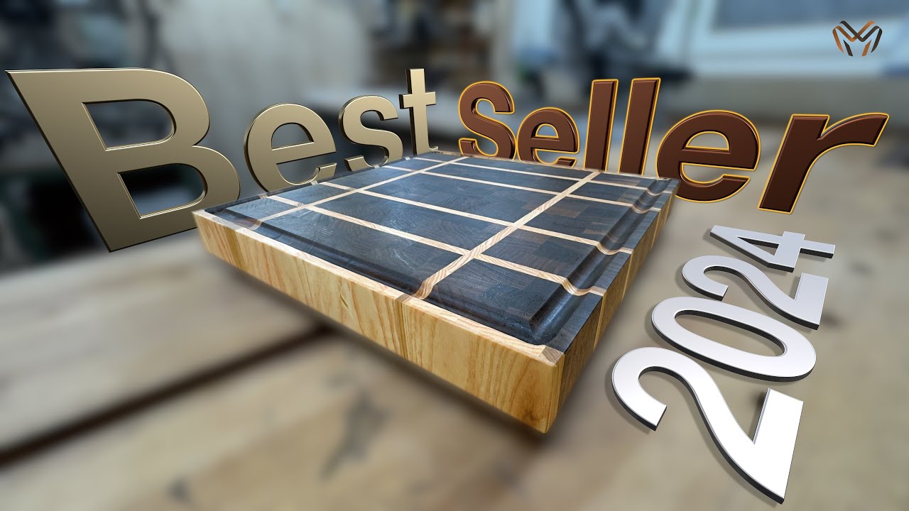 How I Made My Best-Selling Cutting Board of 2024 – The Perfect Christmas Gift