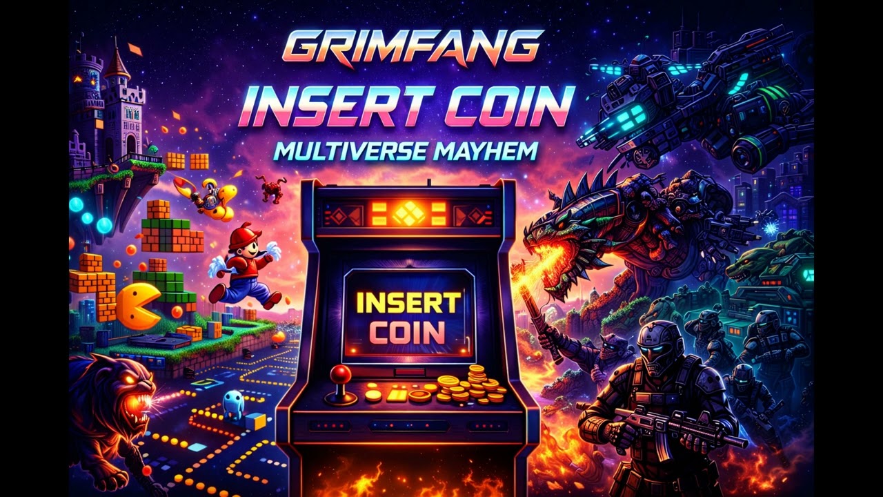 Grimfang – Insert Coin: Multiverse Mayhem (Official Audio)