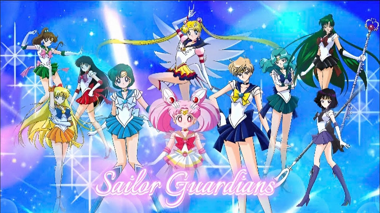 {🌙★Sailor Moon Project★🌙}:All Sailor Guardians transformation!✨🌕