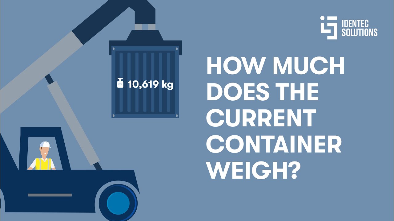 ⚖️ Container Weight Module &ndash; Weigh Containers on the Move #maritimelogistics #containerterminal