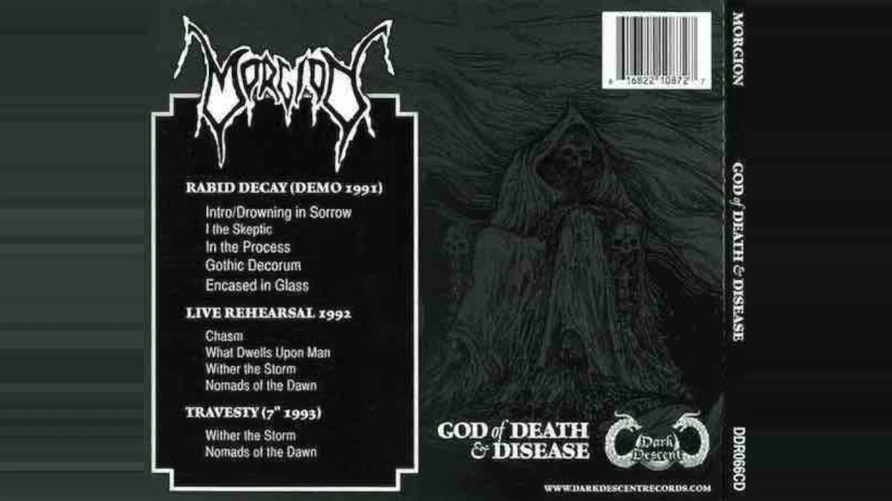 MORGION - GOD OF DEATH AND DISEASE (2012)