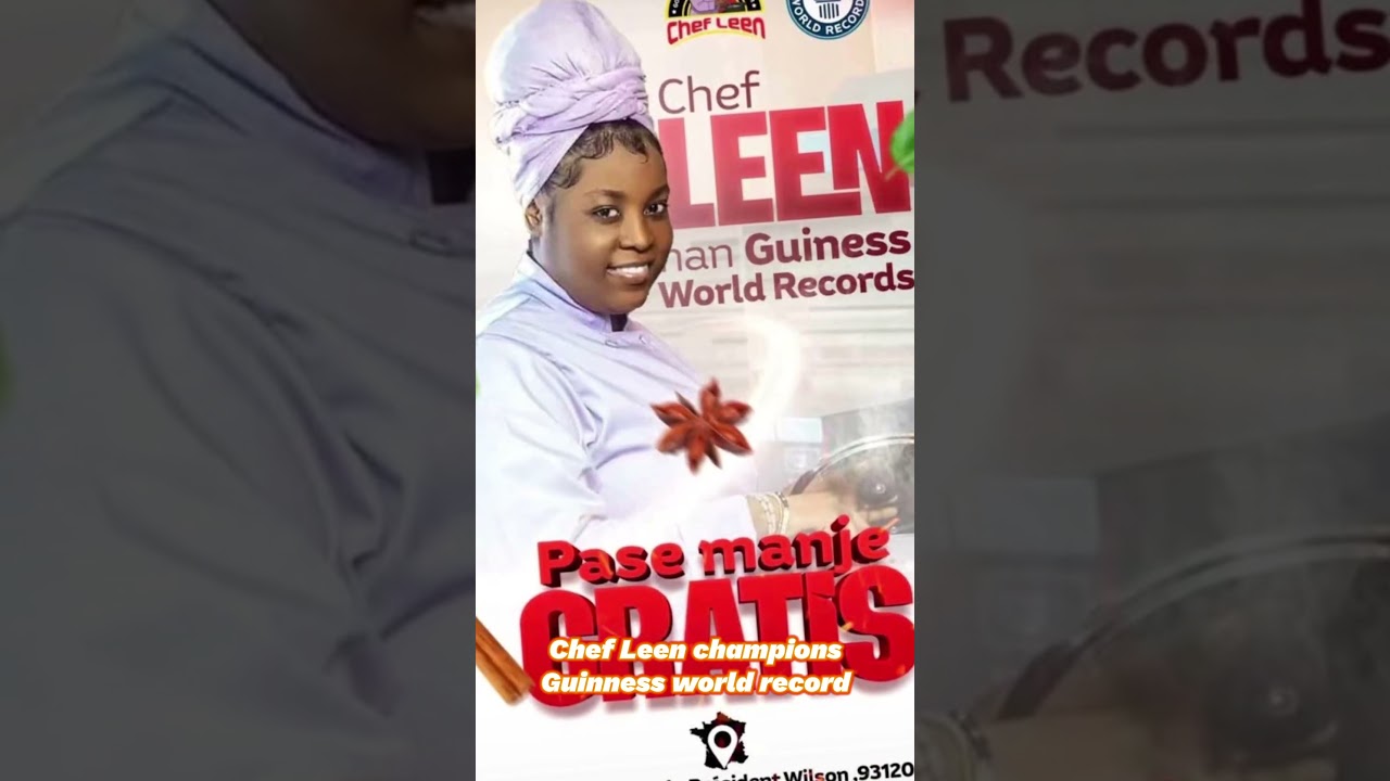 Chef Leen champions Guinness world record Cuisine 2025