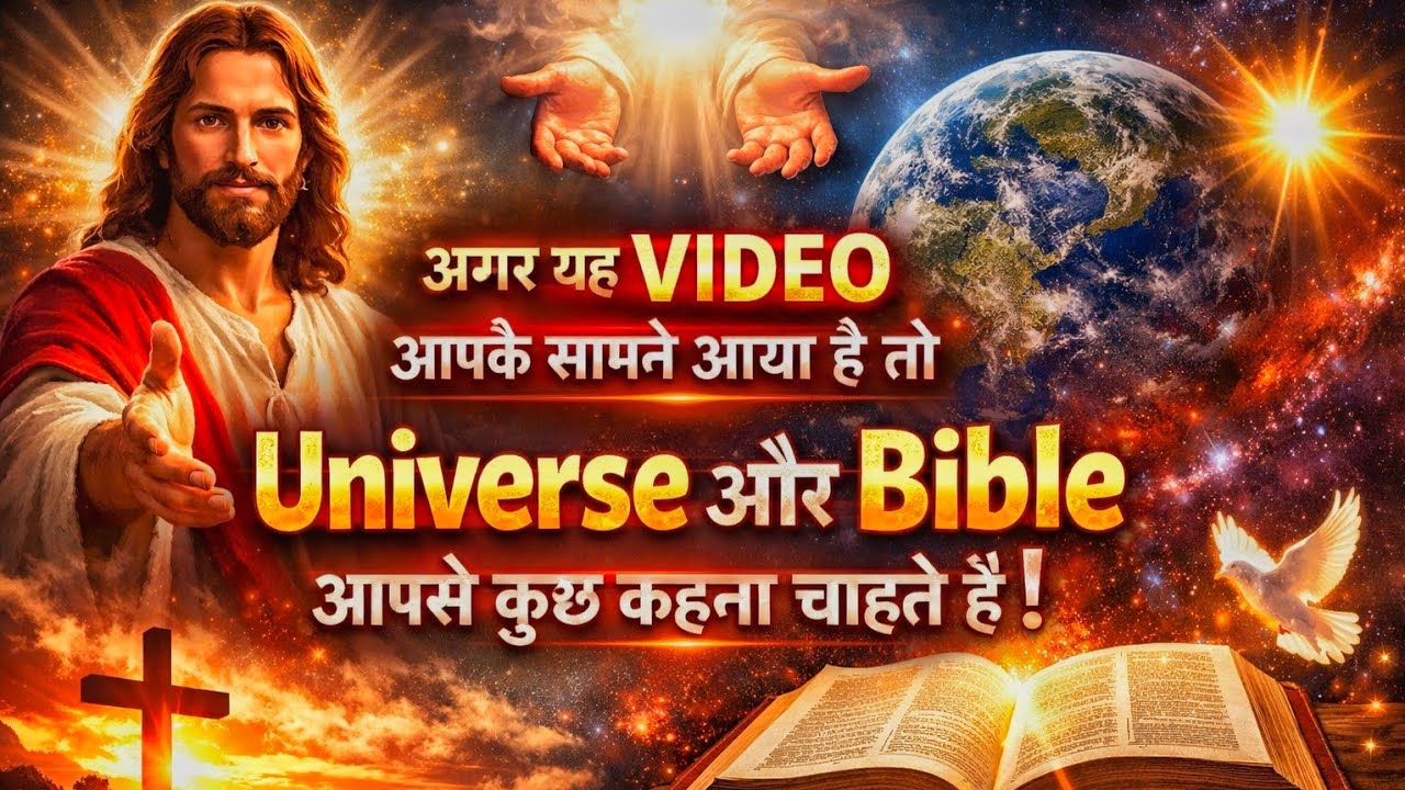 अगर यह वीडियो आपके सामने आया है तो Universe और Bible आपसे कुछ कहना चाहते हैं!    