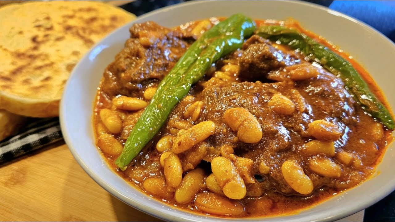 مرقة لوبيا بالعلوش🥣