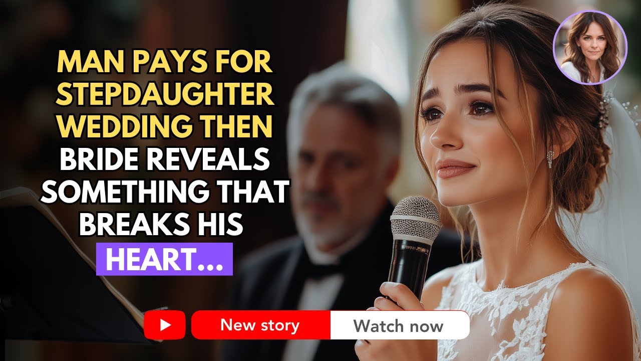 MAN PAYS FOR STEPDAUGHTER WEDDING THEN BRIDE REVEALS SOMETHING THAT BREAKS HIS HEART