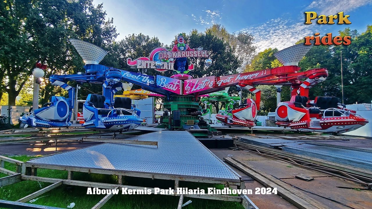 Park Hilaria - Afbouw Kermis Eindhoven 2024 Deel 1