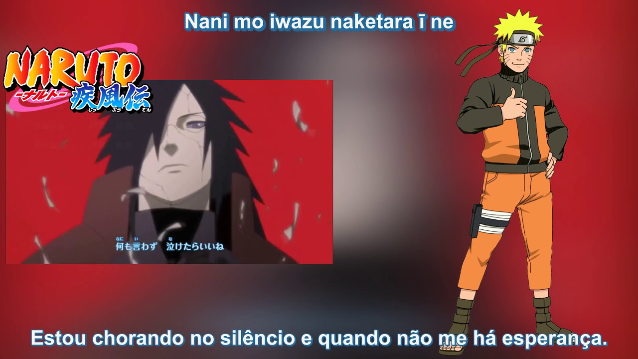 Naruto Shippuden abertura 14 Tsuki no Ōkisa(月の大きさ) legendado  PTBR