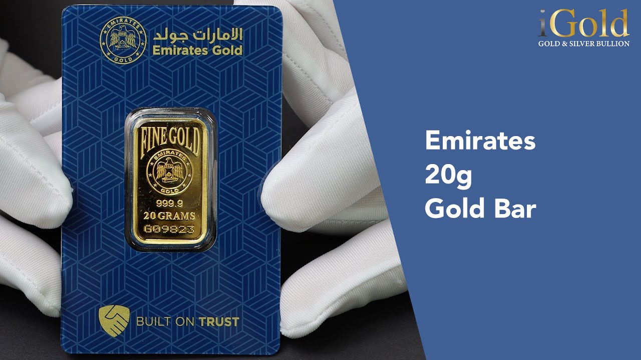 Emirates 20 Gram Gold Bar