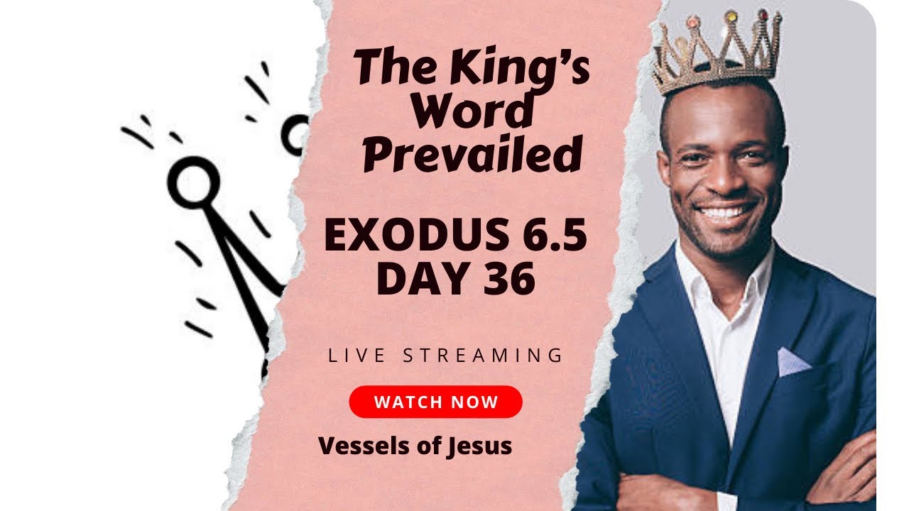 Day 36 | Exodus 6.5 