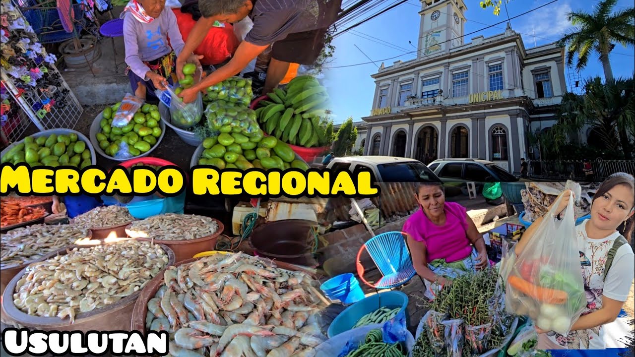 Mercado regional usulutan precio de camarones y mucho mass. #video #funny #travel 