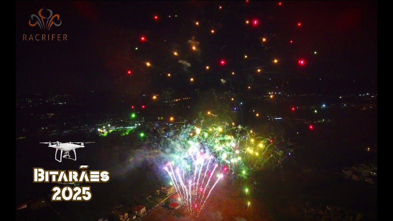 Fogo de Artificio Bitar&atilde;es 2025 (DRONE)