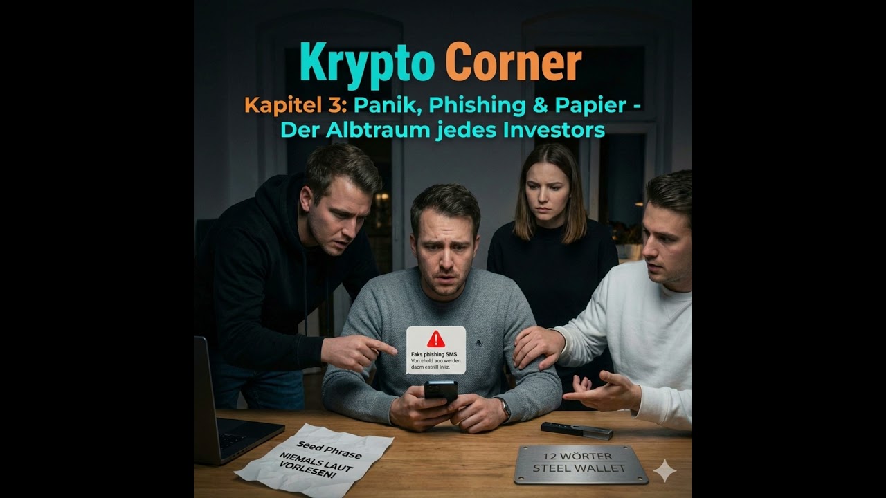 Kapitel 3: Panik, Phishing & Papier – Der Albtraum jedes Investors !