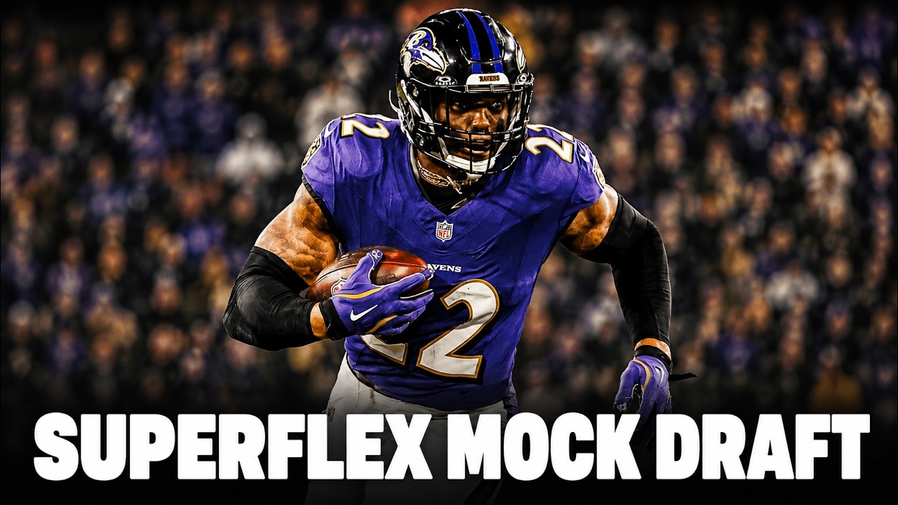 2026 Fantasy Football 10-Team Superflex Mock Draft | Full Draft Strategy