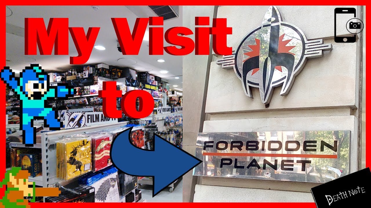 Inside The Forbidden Planet MEGASTORE! | London, 179 Shaftesbury Ave, UK