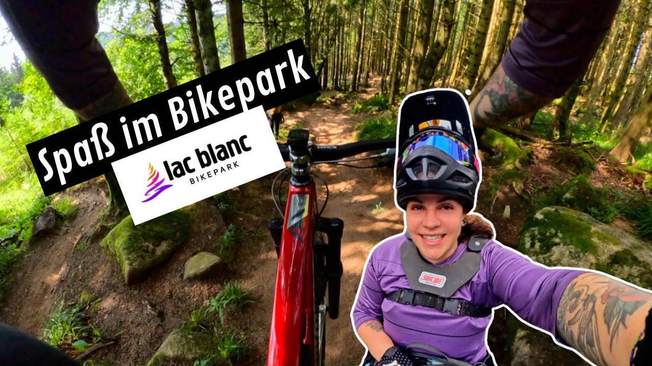Spaß im Bikepark Lac Blanc