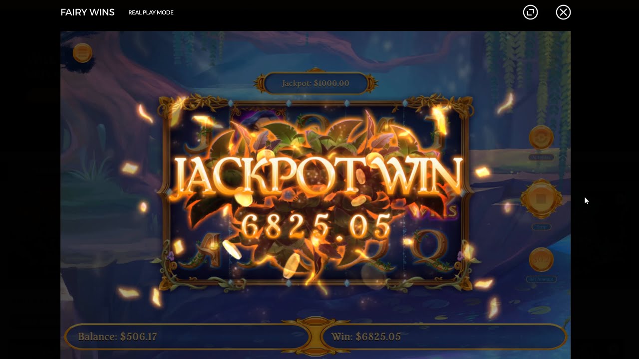 Slots.Lv Fairy Wins Epic Bonus and JACKPOT Win!