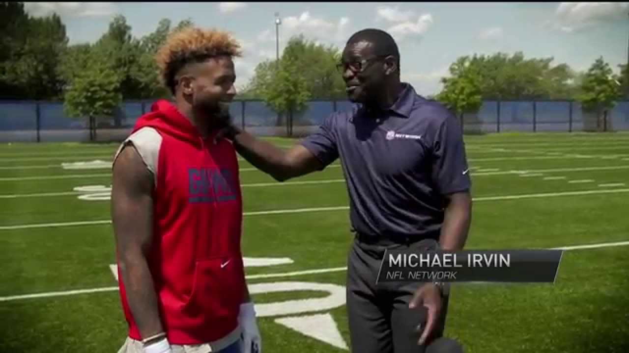 Odell Beckham one-on-one with Michael Irvin