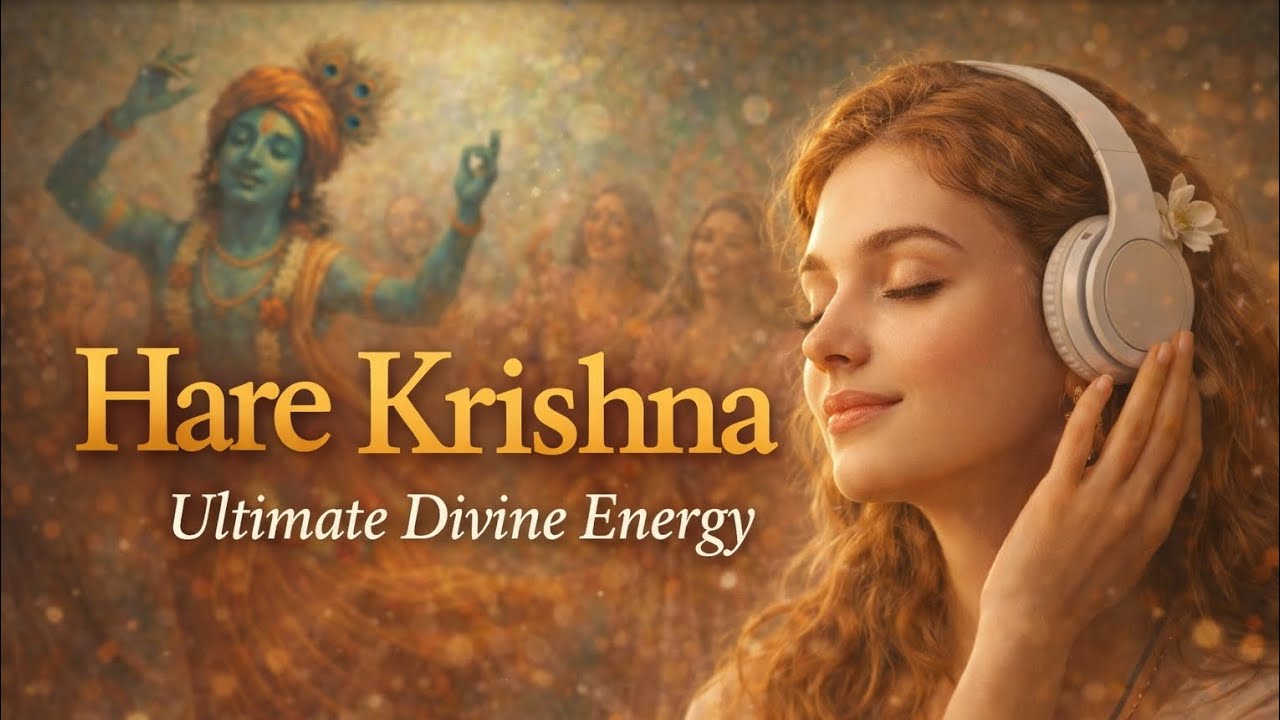 Hare Krishna Hare Rama 🙏 Ultimate Divine Energy | Most Peaceful Mantra Meditation l Iskcon Kirtan 