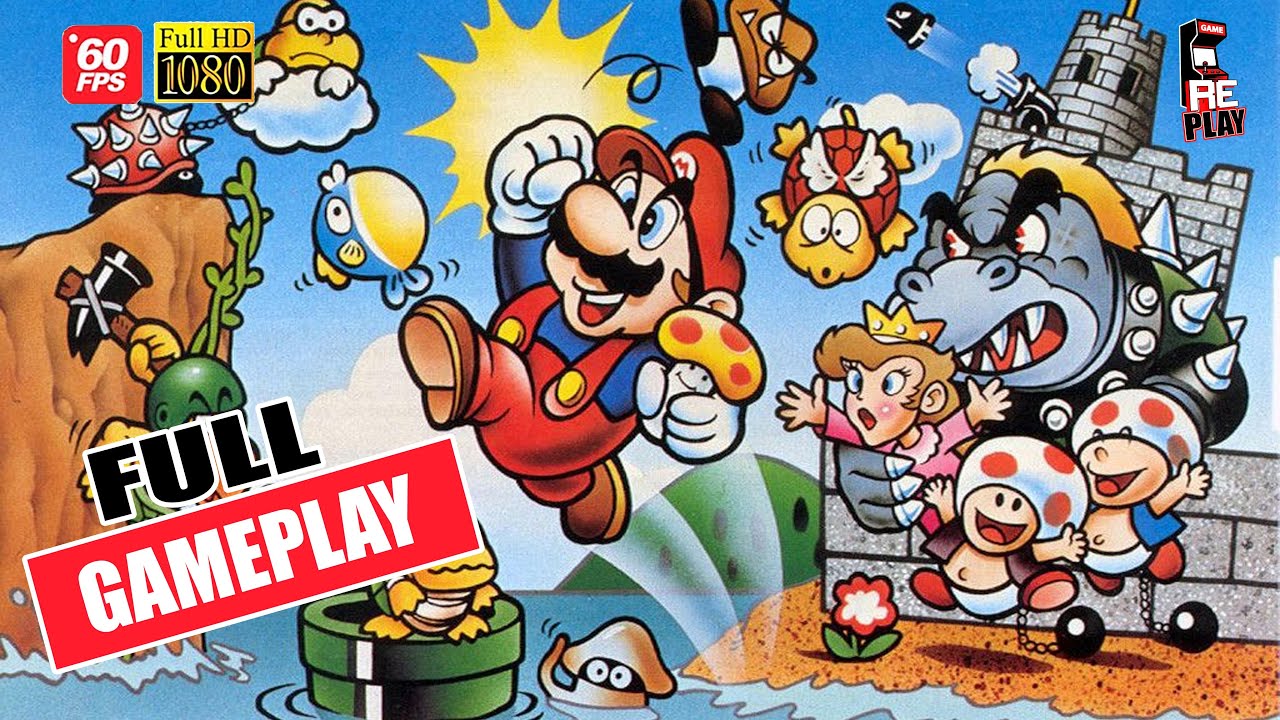 🎮 **Super Mario Bros. (NES) – Complete Game Walkthrough [All Levels]** / スーパーマリオブラザーズ