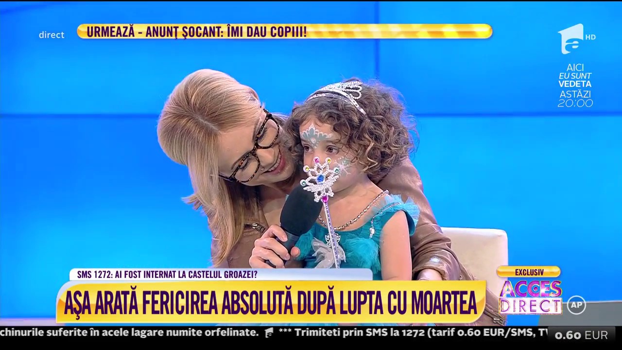 Așa arată fericirea absolută! Simona Gherghe prezintă emisiunea cu o fetiță în brațe