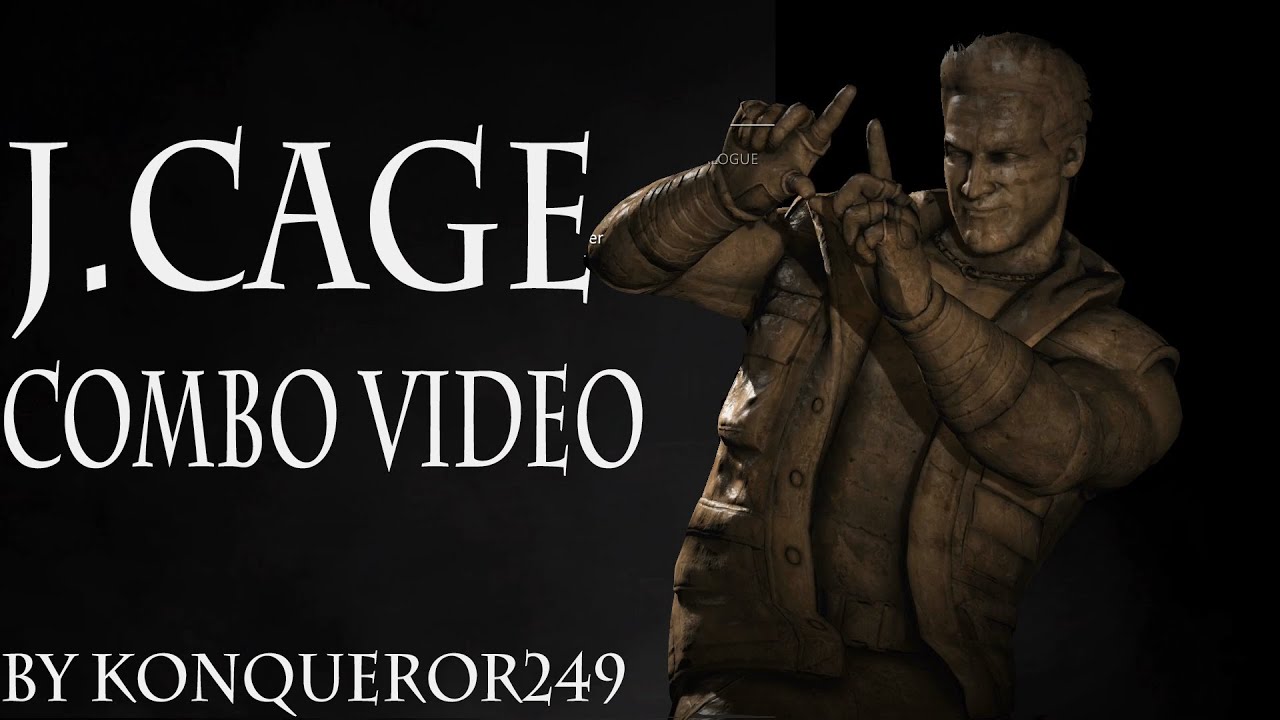 MKX Johnny Cage (A-List) Ultimate Combo V&iacute;deo !!! By Konqueror249