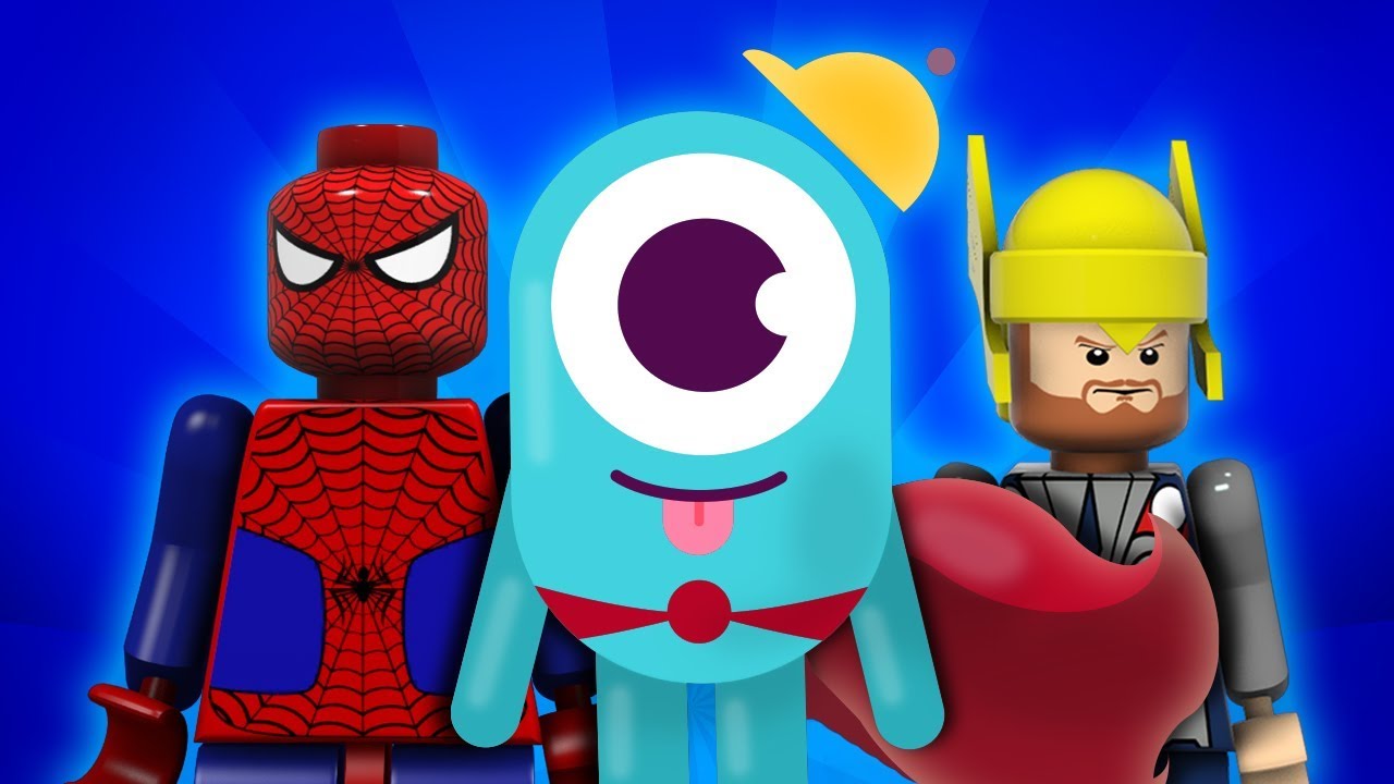 Learn Colors Superheroes | Avengers Wrong Heads Kids Giant Surprise Eggs | Spiderman Hulk Iron Man