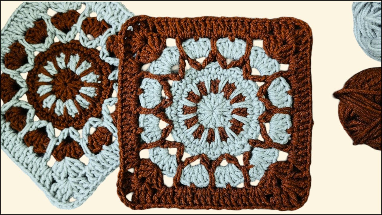 Beginner's Guide: Absolutely Stunning Mosaic Blanket | Scarf pattern @sara1111