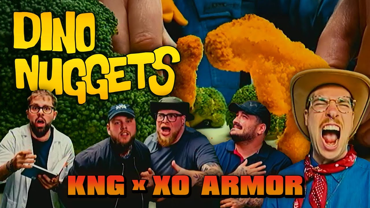 KING NUGGET GANG & XO ARMOR - DINO NUGGETS (Offizielles Musikvideo)