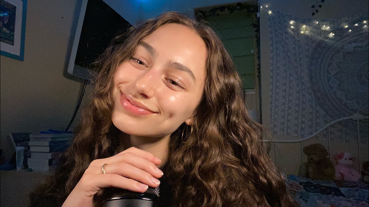 ASMR | Mic rubbing, rambles, & a mini haul 💗