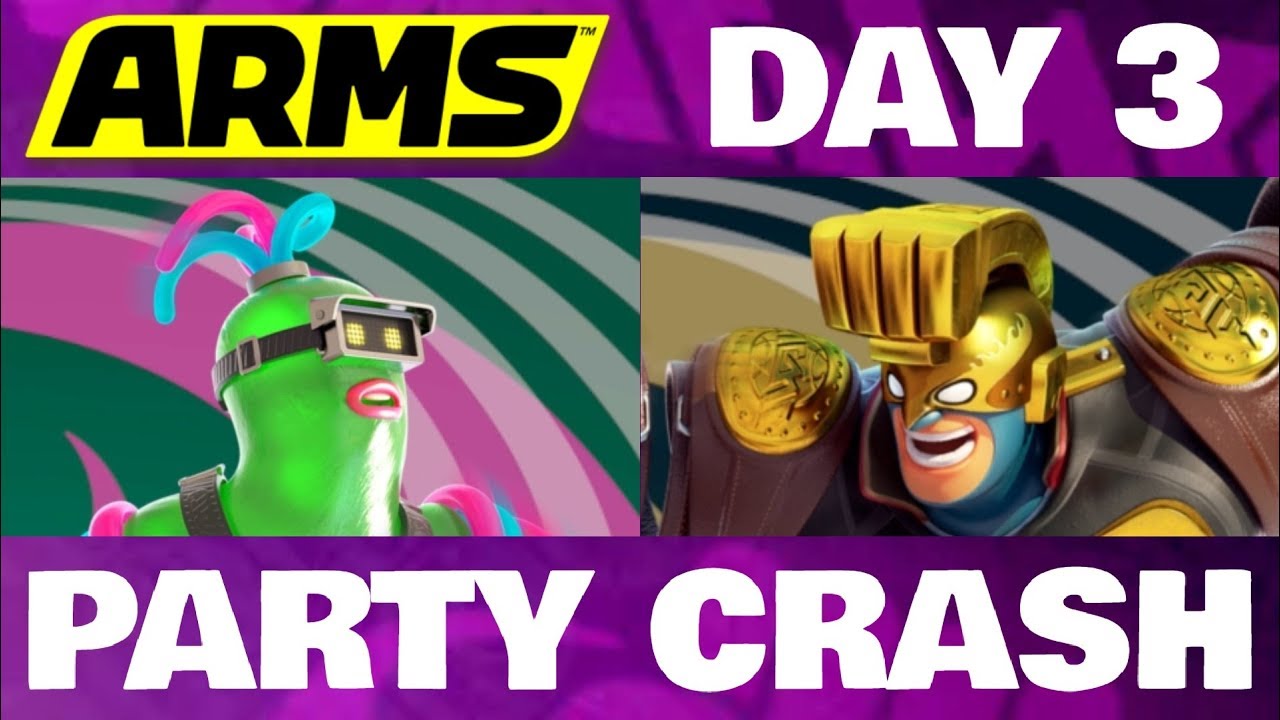 ARMS Party Crash DAY 3 Helix Vs Max Brass!