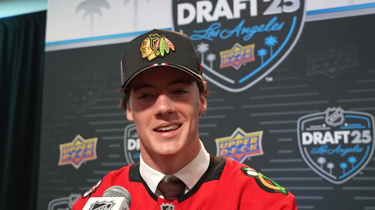 Blackhawks Draft Pick Mason West Discusses Playing Both Football And Hockey Next Season And More