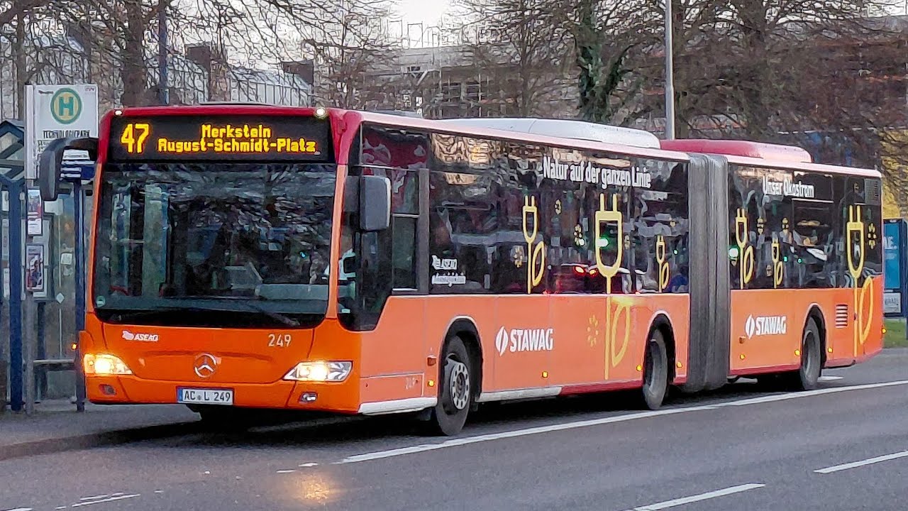 [SOUND] Mercedes-Benz O530 Citaro Facelift G | ASEAG KOM 249 @ 47