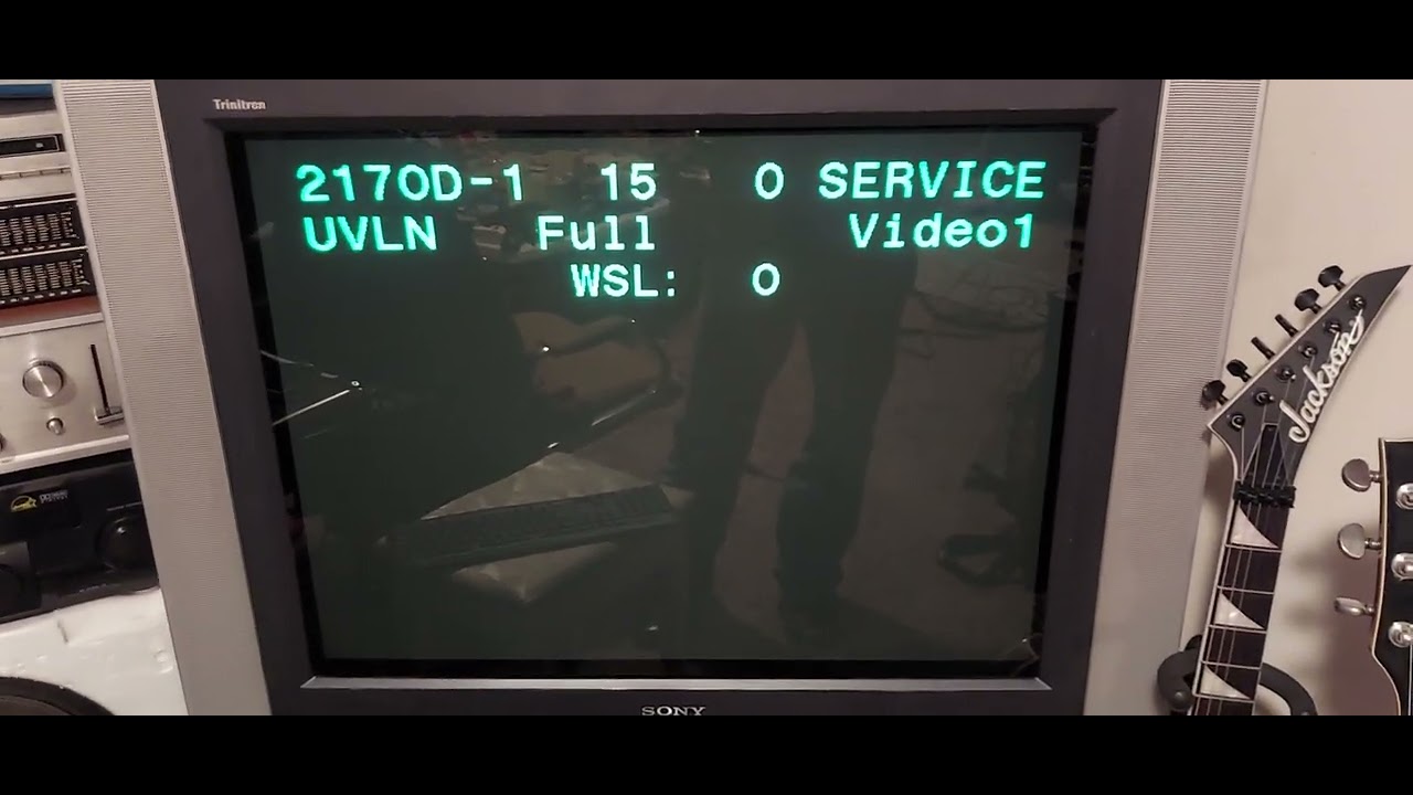 Sony Trinitron ALL FACTORY SERVICE MENU LIST
