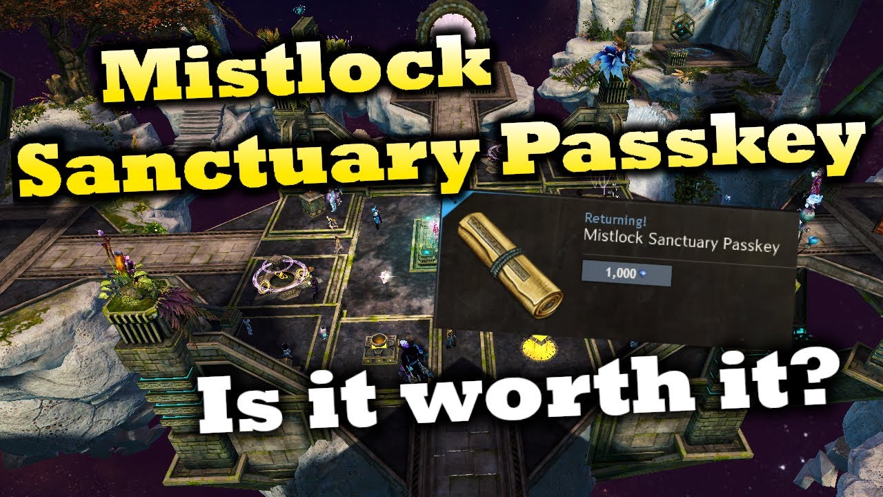 Mistlock Sanctuary Passkey Review - Is it worth it? - Guild Wars 2